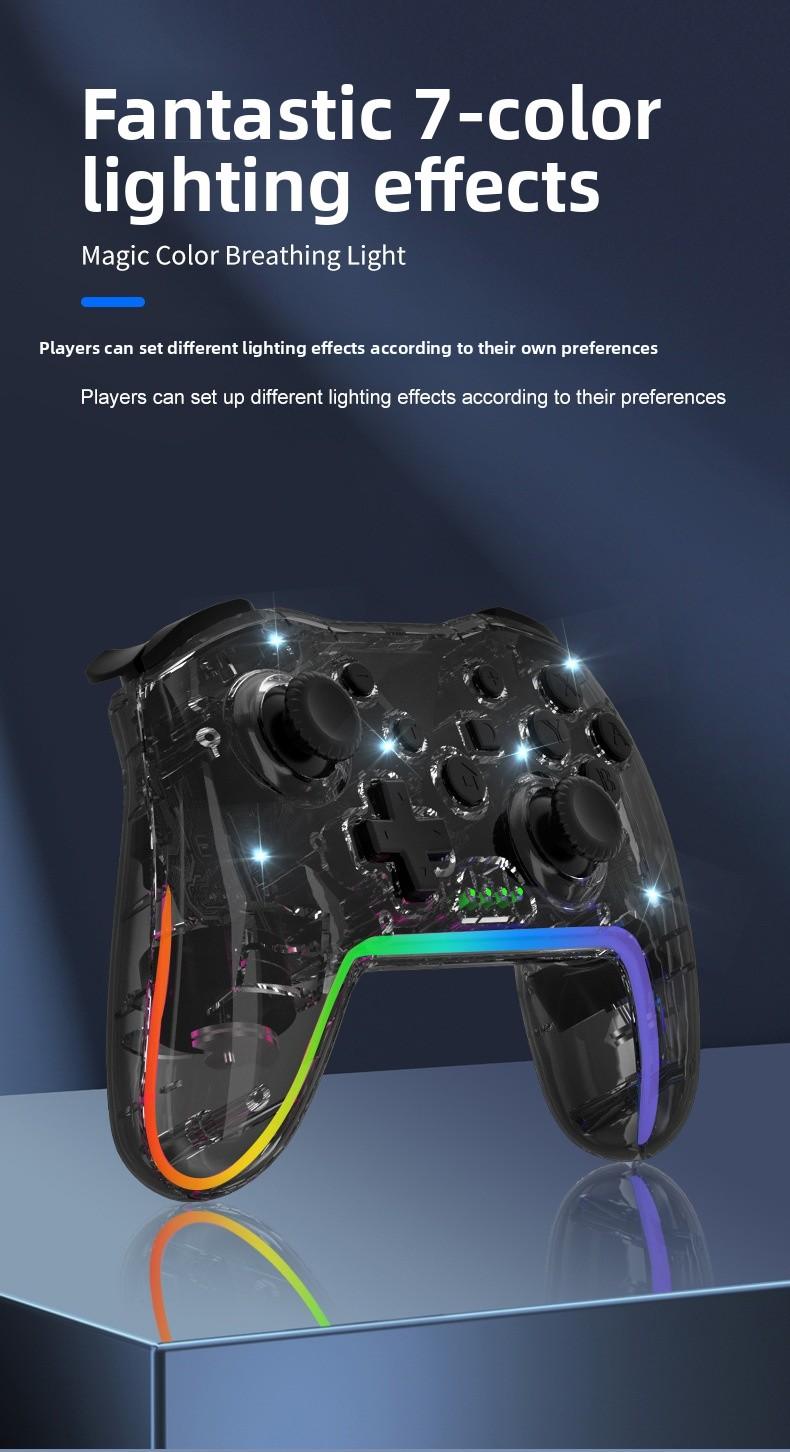 Wireless Bluetooth Dual Controller for Switch PC Steam Android iOS Gamepad