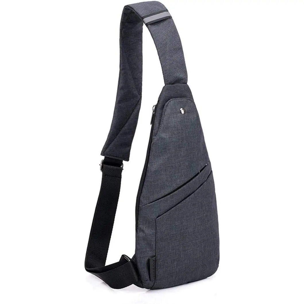 Slim Anti  Sling Bag Small Travel Pack Pickpocket Proof Crossbody Bag | Anti    Bag Flat Anti Pickpocket Bag Travel Pouch Passport Bag Secure Purses for Men Women lightweight