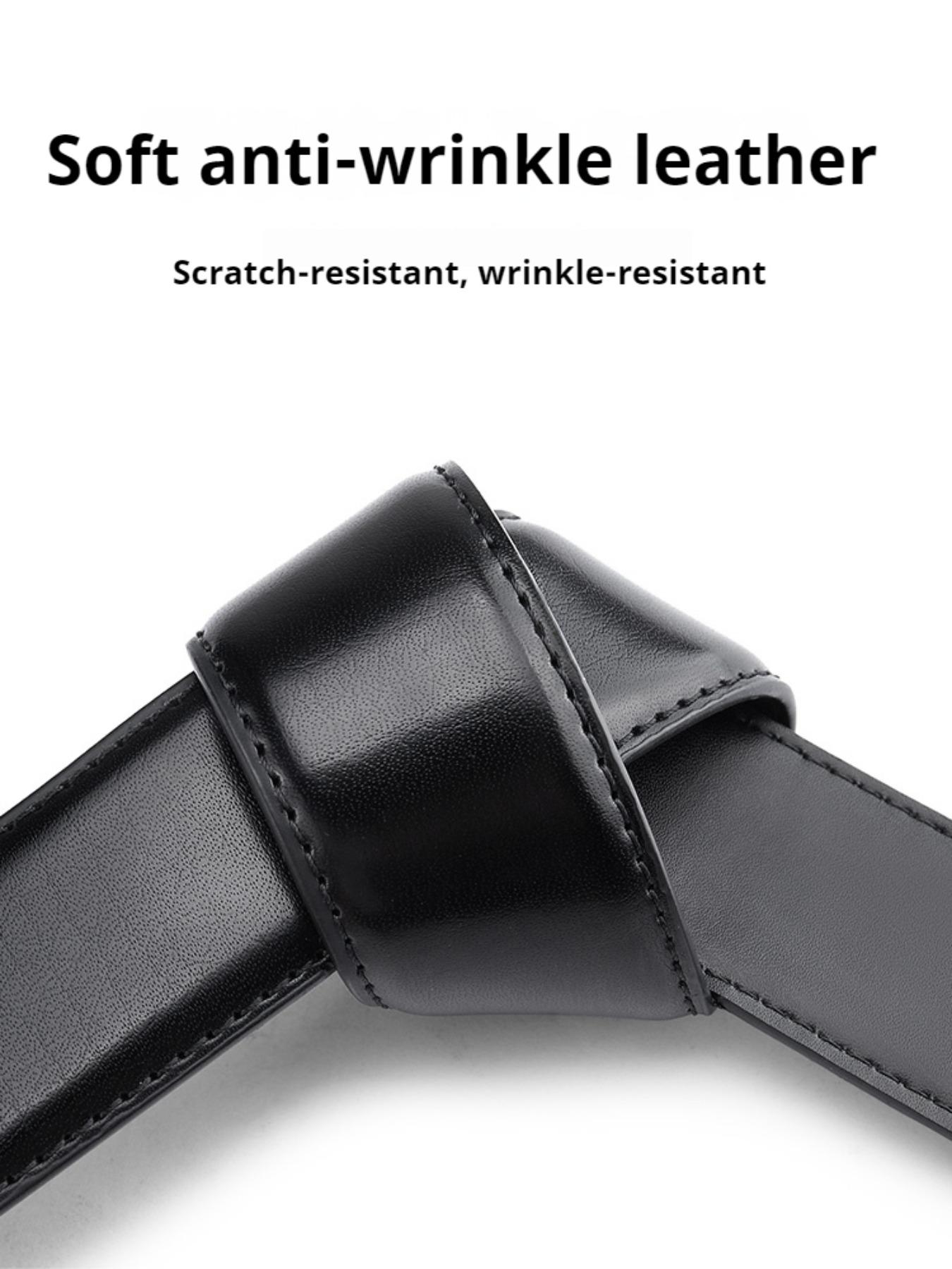 Men's Business Fashion Belt, Casual Automatic Buckle Belt, Fashion Belt for Party, Daily Clothing Decor, Trendy All-match & Exquisite Belt for Gift