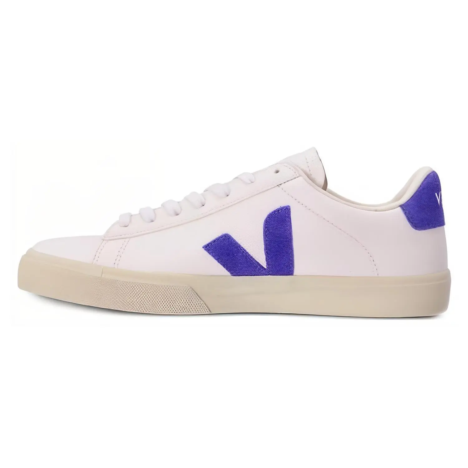 Women's VEJA Campo Leather Casual Comfort Low-Top Sneakers - Unisex Walking Shoes, Trainers, Footwear - House White Official Maison Mihara Verifiable Pair with Global Authentication Credentials