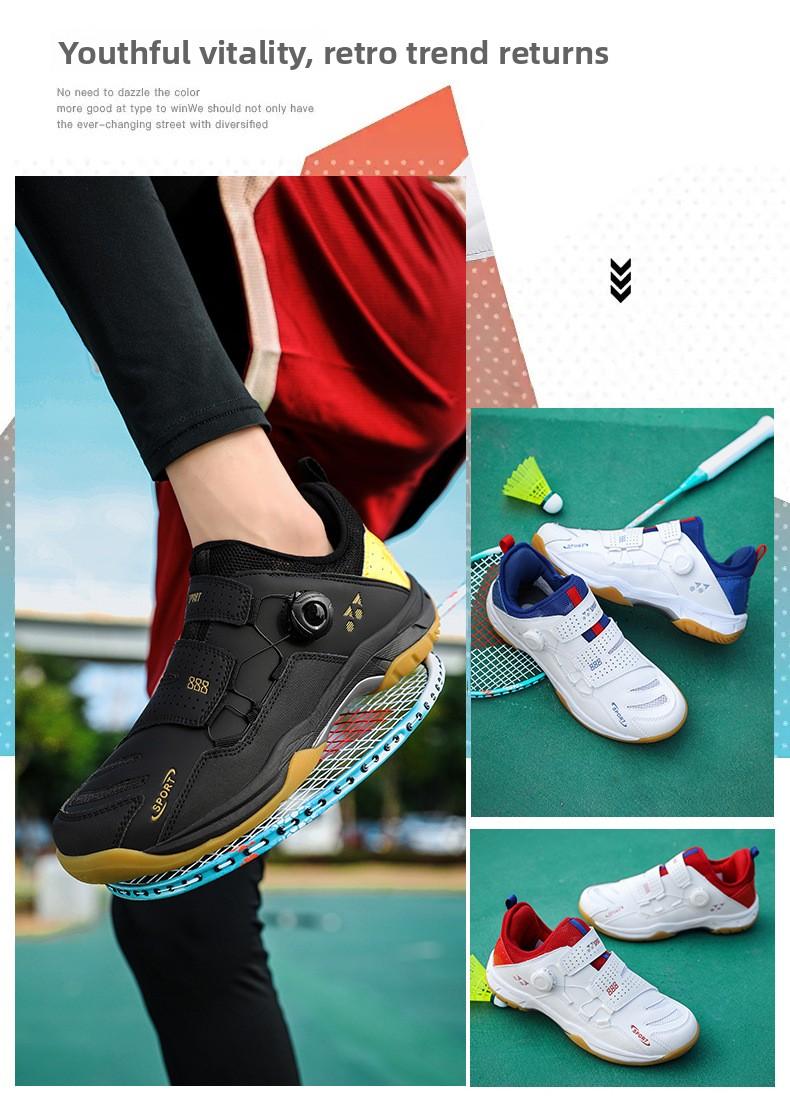 2026 New Model Badminton Shoes for Men, Breathable and Lightweight, Women's Badminton Training Shoes, Couple's Sports Shoes