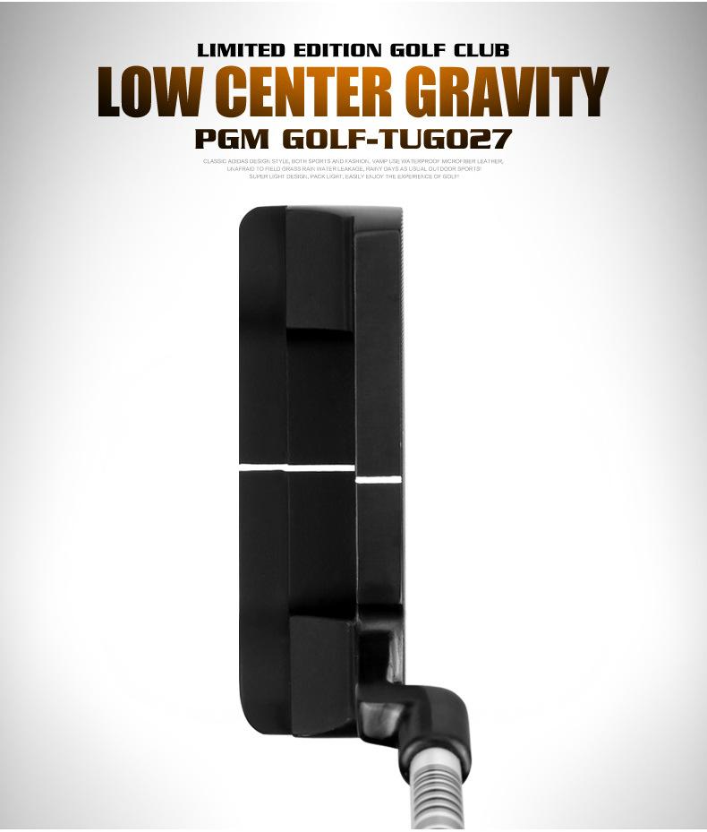 Men's Left-Handed Golf Putter - 950 Steel Shaft, Stainless Steel Putter Head