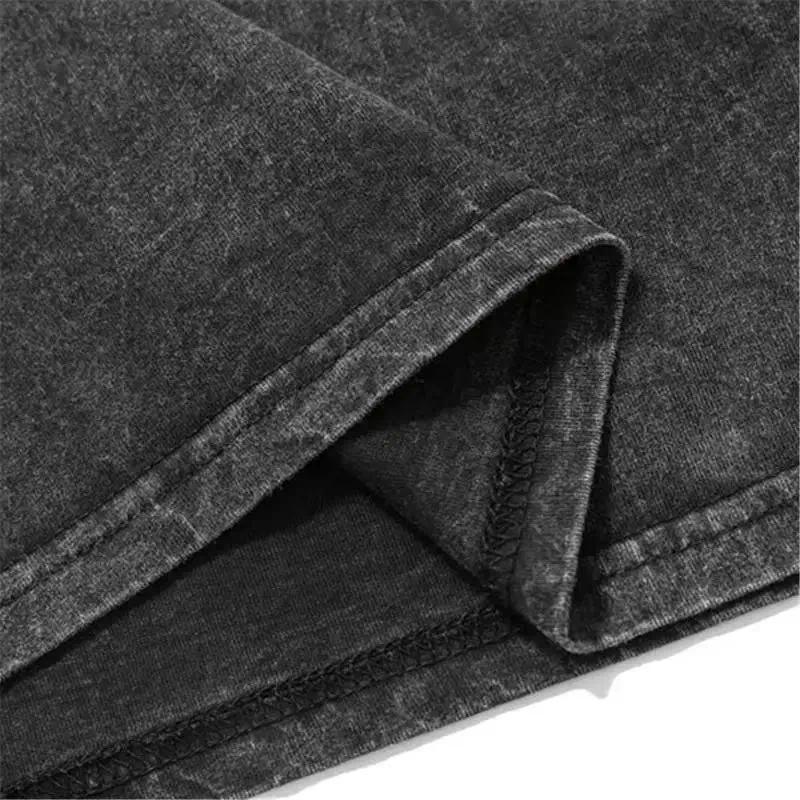 Mahoraga JJK Anime Graphic Tee, Vintage Washed Oversized Dark Anime Streetwear T-Shirt, Soft Cotton Unisex Apparel, Gift for Jujutsu Kaisen Fans Menswear