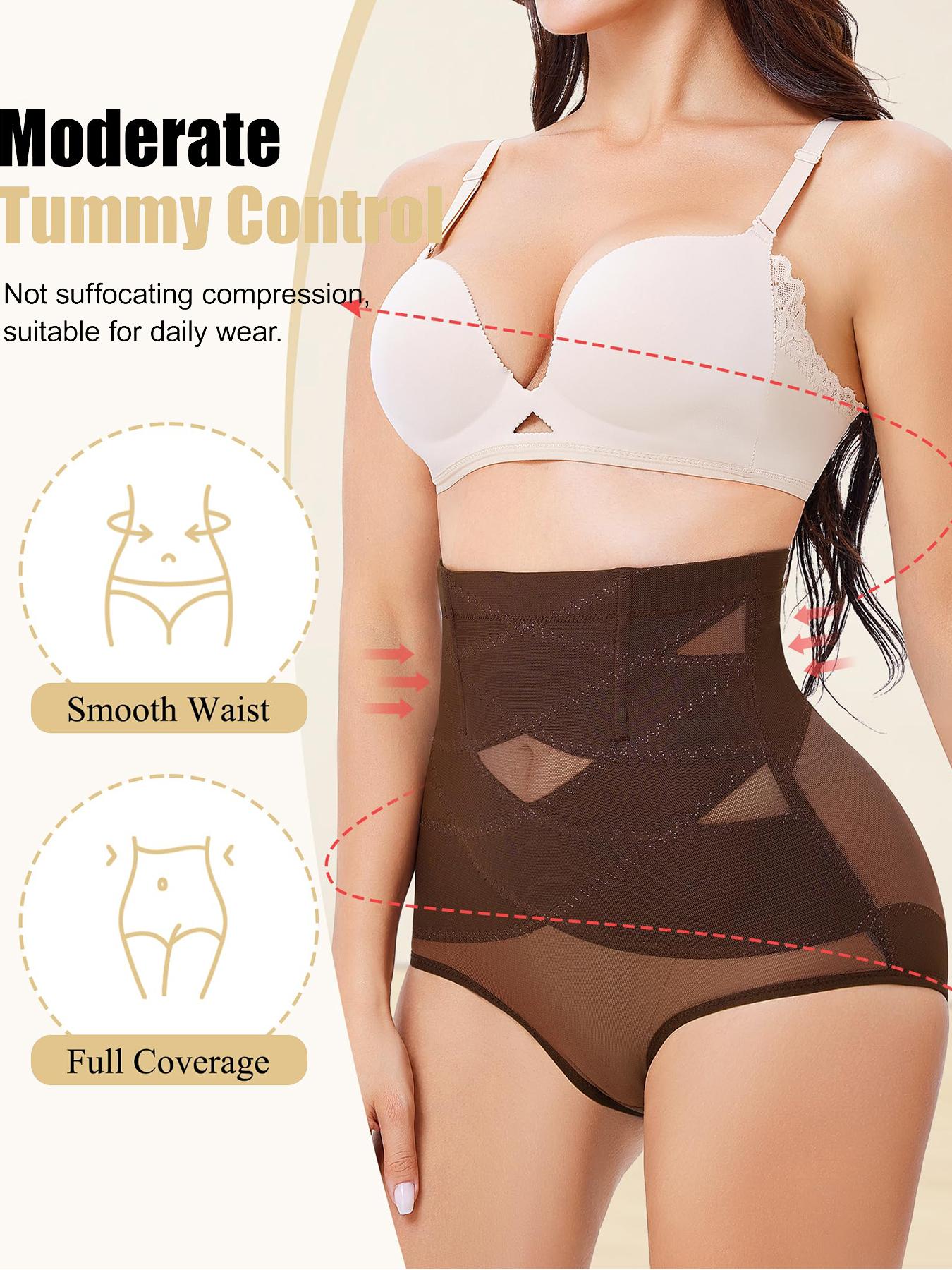 High Waist Breathable Body Shaping Pants, Shapewear, Anti-Curling Dual Layer Waistband, Butt Lifting All Season Wear, Kardashian Style Thin Fabric