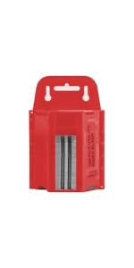 Zeluga 19-138 100 Pc. SK2 Steel Utility Hook Blade with Wall Mountable Dispenser