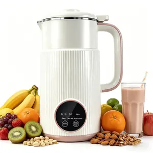 Soybean Milk Machine with Heating, Quiet Automatic Soy Milk Maker, 800mL/600mL Capacity, Stainless Steel Blade, Self-Cleaning Function#DealsForYouDays