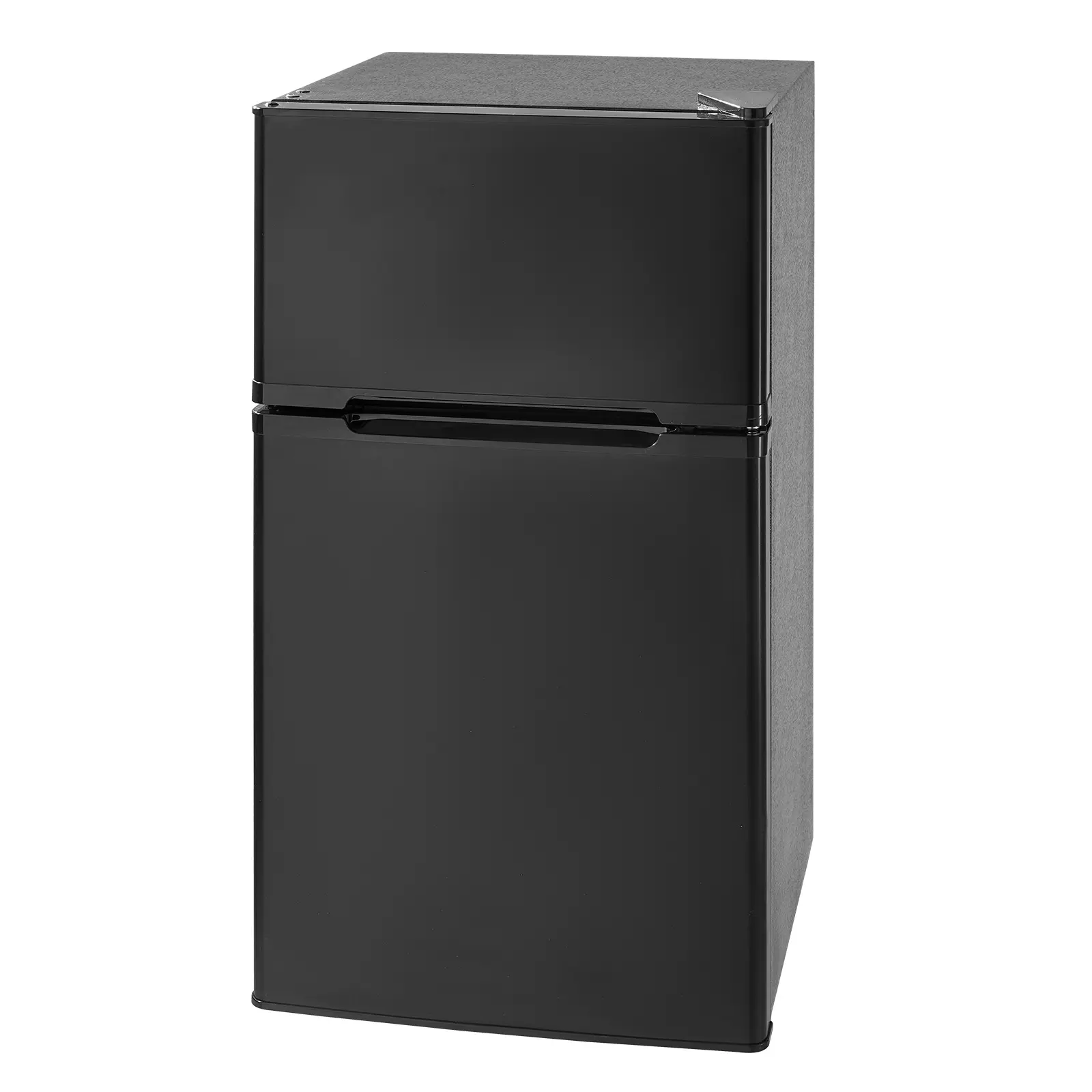 Mini Fridge with Freezer, Two Door Compact Refrigerator, 90 L Volume Capacity, 50 to 100.4°F/10 to 38°C Operating Ambient Temperature, Powerful Compressor Cooling