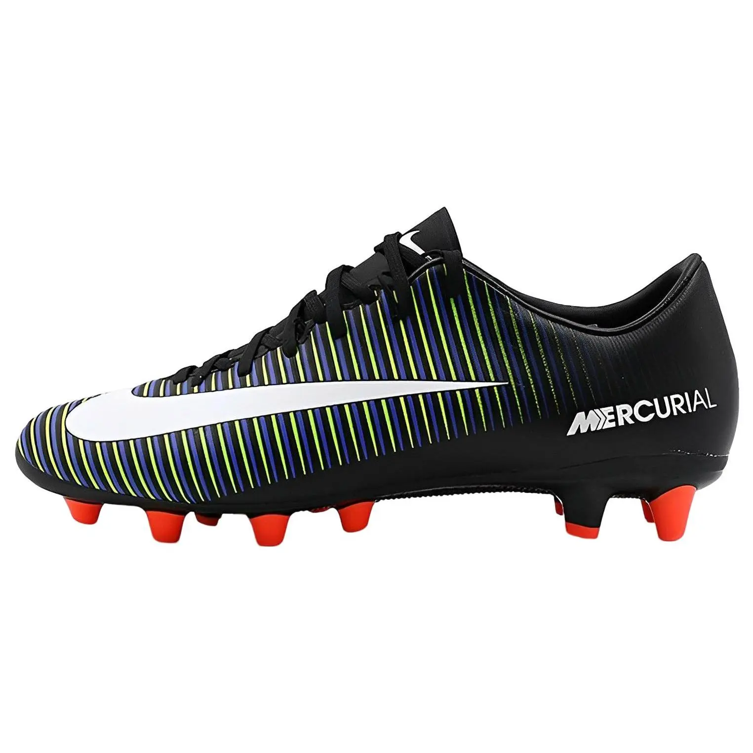 Nike Mercurial Victory 6 Pro Soccer Cleats for Men – Round-Toe Lace-Up AG Artificial Grass Shoes with Non-Slip Durable Outsole Verifiable, with credentials and supporting global authentication