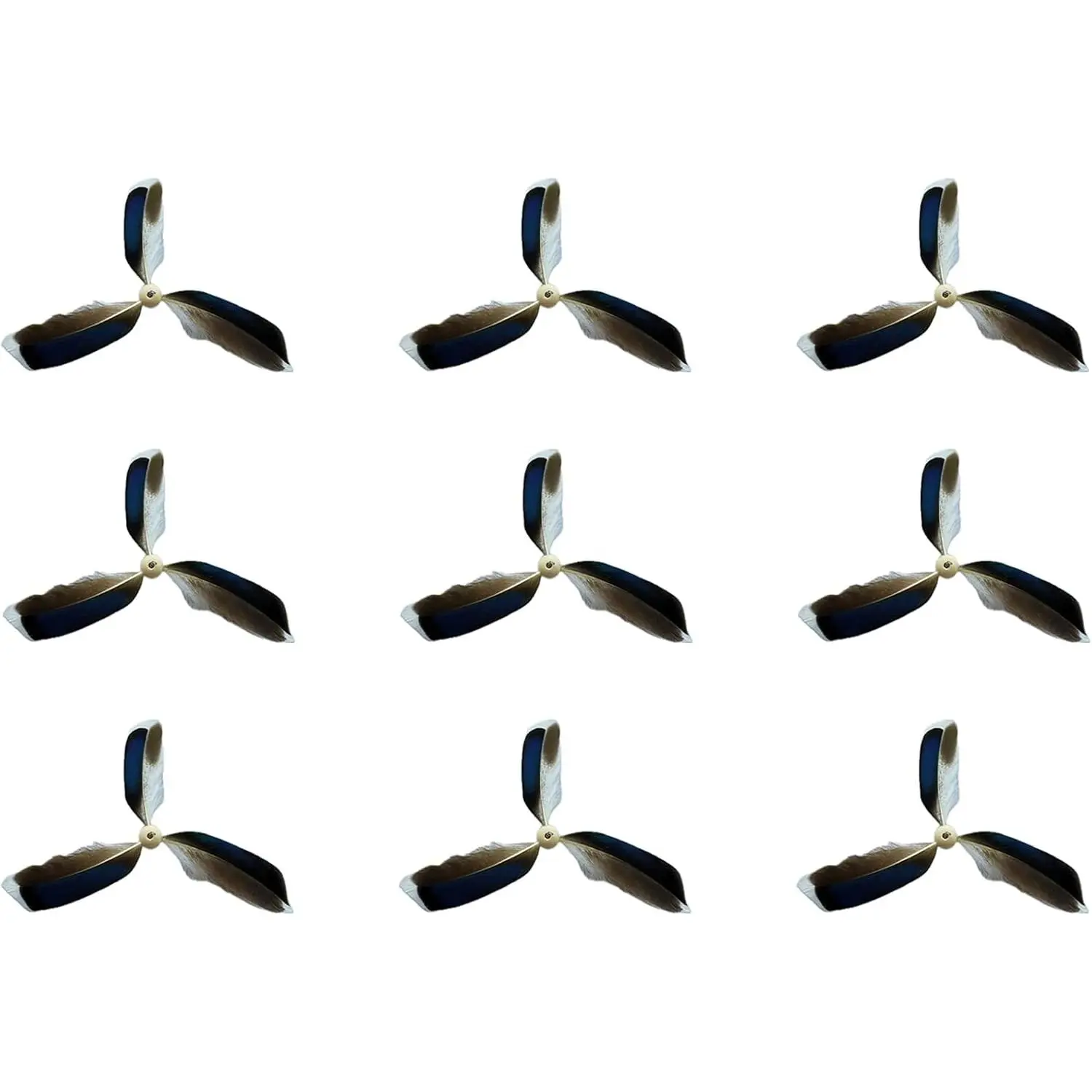 Spinning  Propeller Refills for  Wand ,   Wand Attachment  with Lobster Clasp (9-Pack)