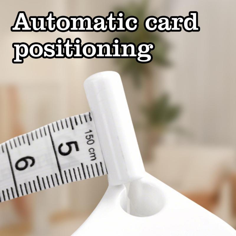 Premium 60 Inch Automatic Retractable Body Tape Measure, Portable Fitness Measuring Tool for Weight Loss, Body Measurements, Sewing, Home Use