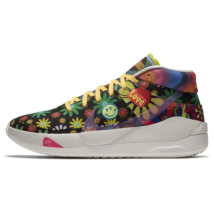 Nike KD 13 EP Easy Money Sniper Basketball Shoes for Men – Floral Design, Cushioned, Non-Slip, Mid-Top Verifiable, with credentials and supporting global authentication