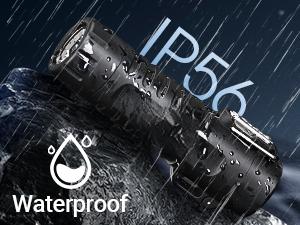 Windproof Arc Lighter, Electric Lighter and LED Flashlight - 2-in-1 (Black)/5-in-1 Magnesium Fire Rod, suitable for emergency survival kits, camping, hiking, all-weather magnesium iron rod