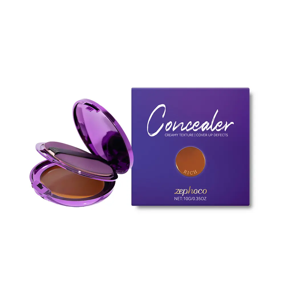 zephoco Dark Skin Concealer Pad Daily Care: Light And Snug, Moisturizing And Nourishing The Skin, Clear Concealer Pad