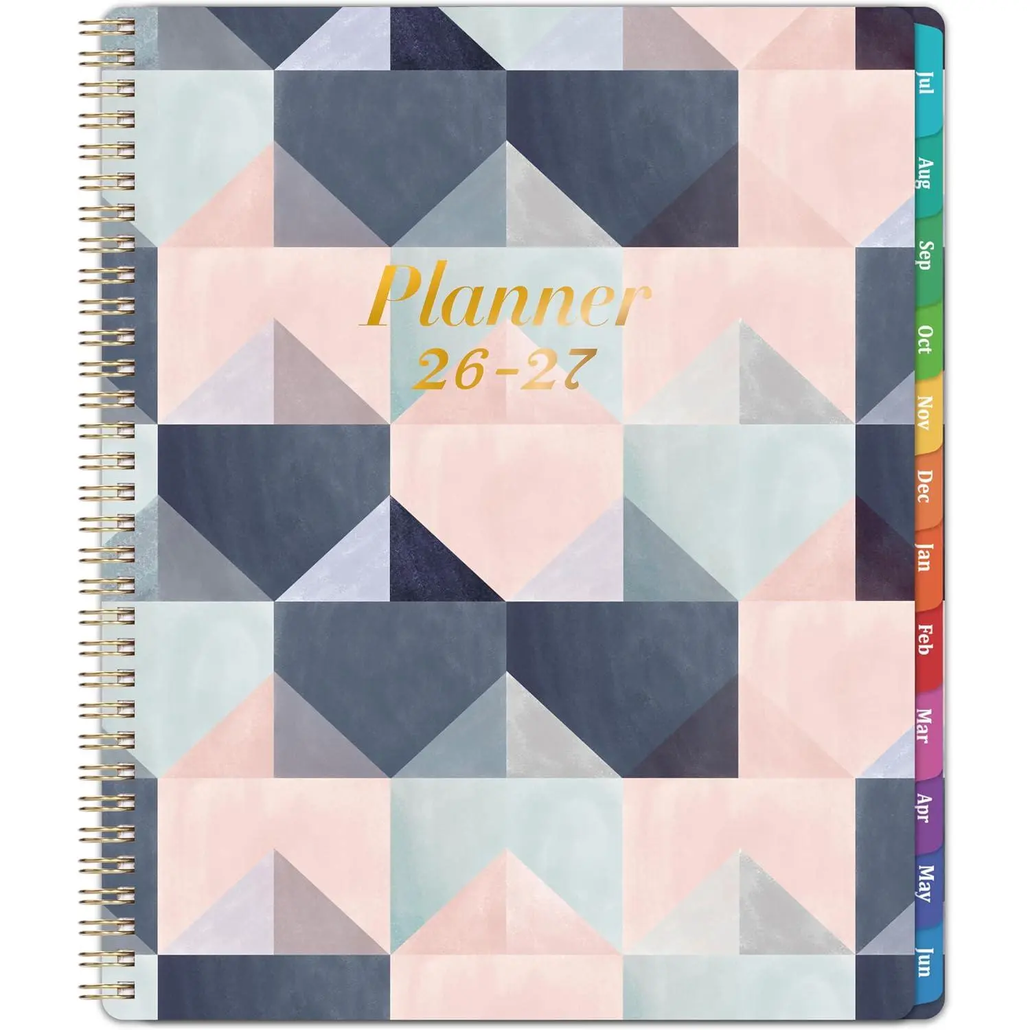 2026-2027 Planner - 9" x 11", JULY 2026 - JUNE 2027, Weekly & Monthly Academic Planner 2026-2027, Thick Paper,  Pocket with 12 Monthly Tab