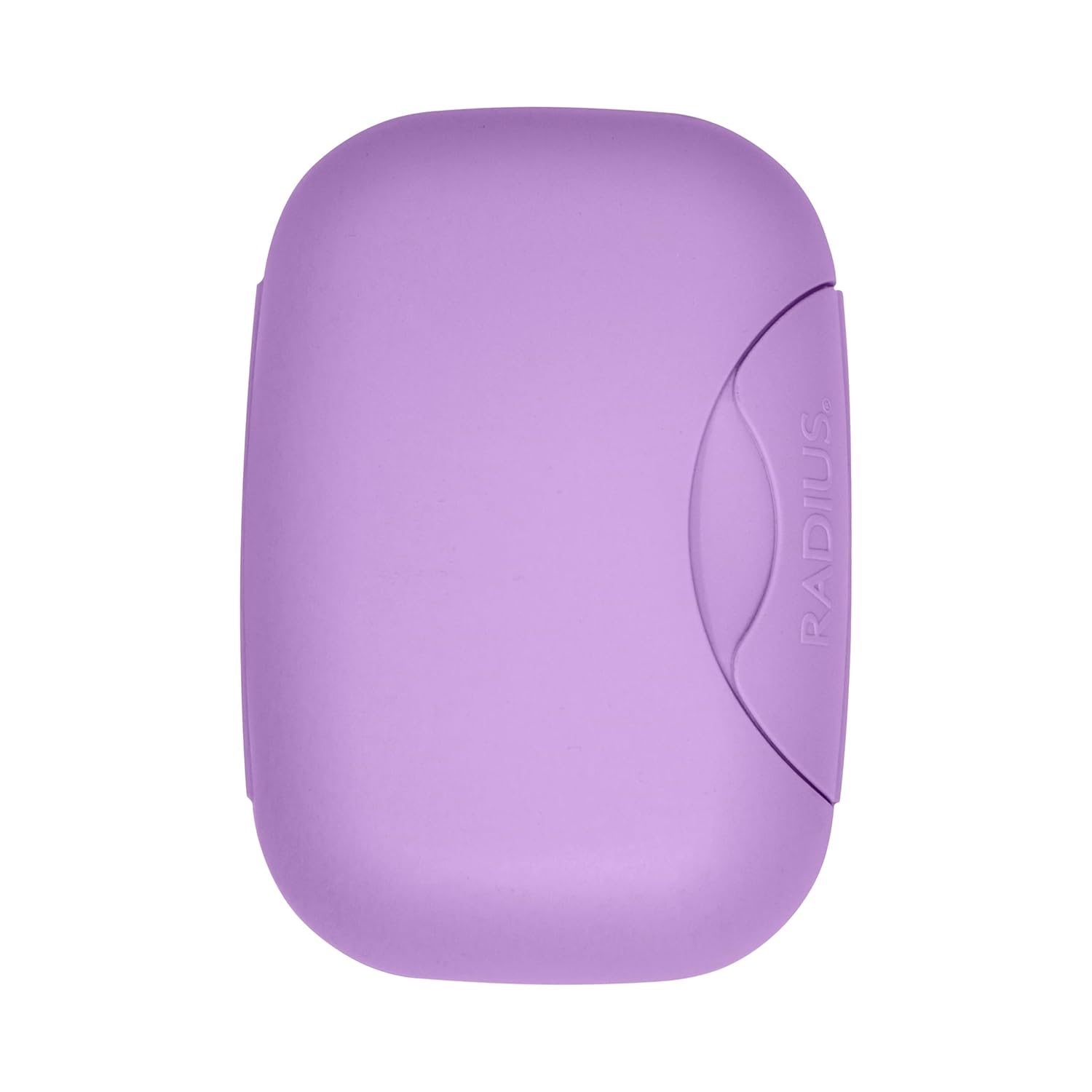 Soap Travel Case, BPA-Free Recycled Plastic, Leakproof, Portable for Bathroom, Gym, Home, Camping - Lavender