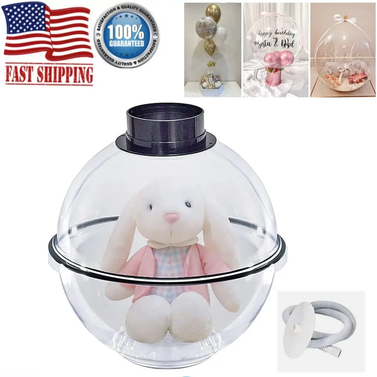 New Balloon Stuffing Machine Balloon Filling Stuffer Bouquet Decorative Filler