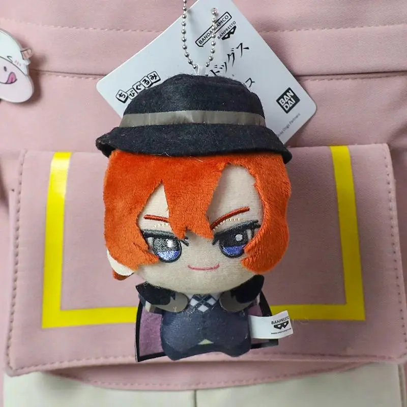 10cm Plushies Bungou Stray Dogs Nakahara Chuuya Anime Plush Toys Doll Cotton Stuffed Toy Keychain Room Decoration for Kid Gift