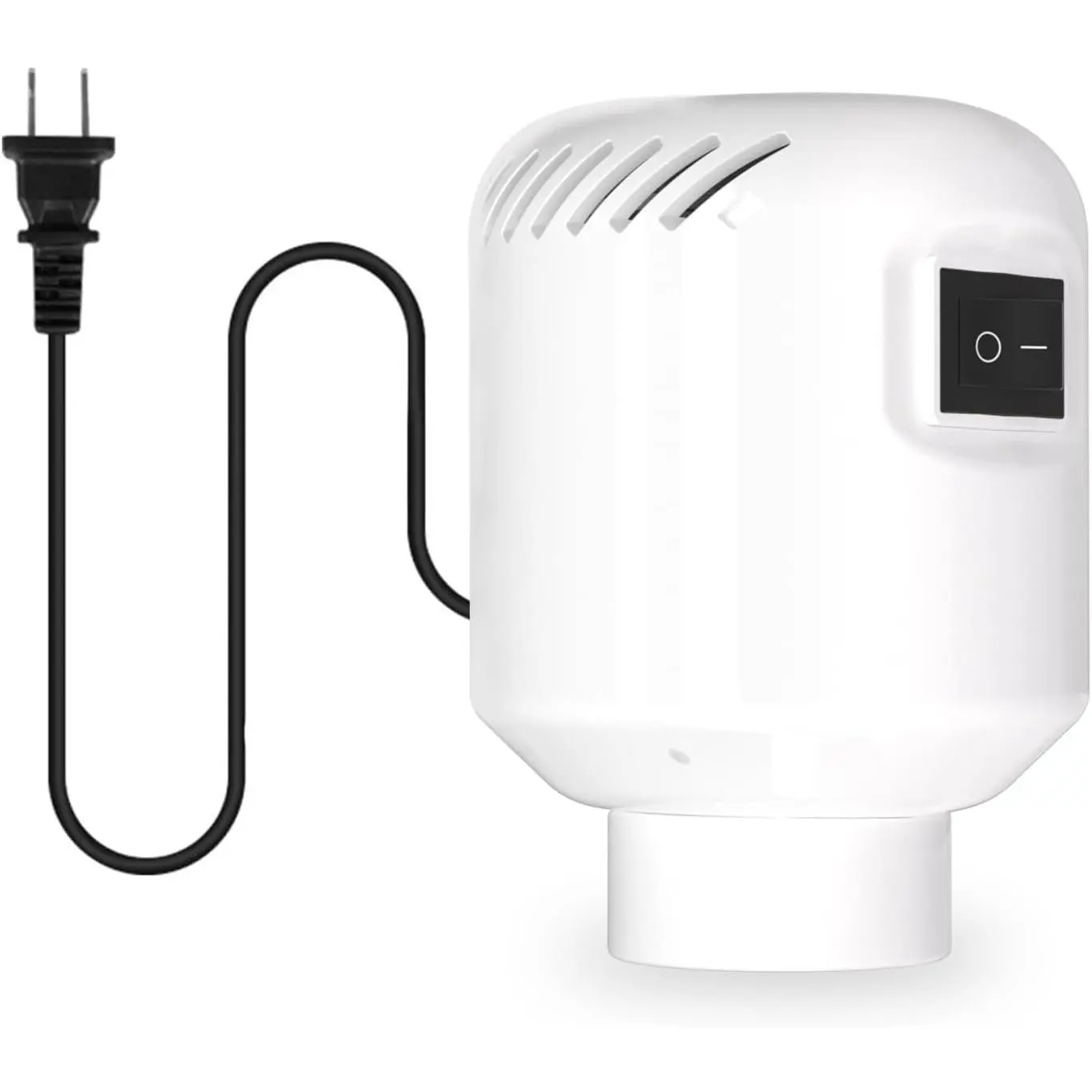 Travel Electric Vacuum Pump for Vacuum Storage & Seal Bags, White | Portable Vacpack Air Pump for Compression Clothing Blanket Luggage(Storage Bag Not Included)