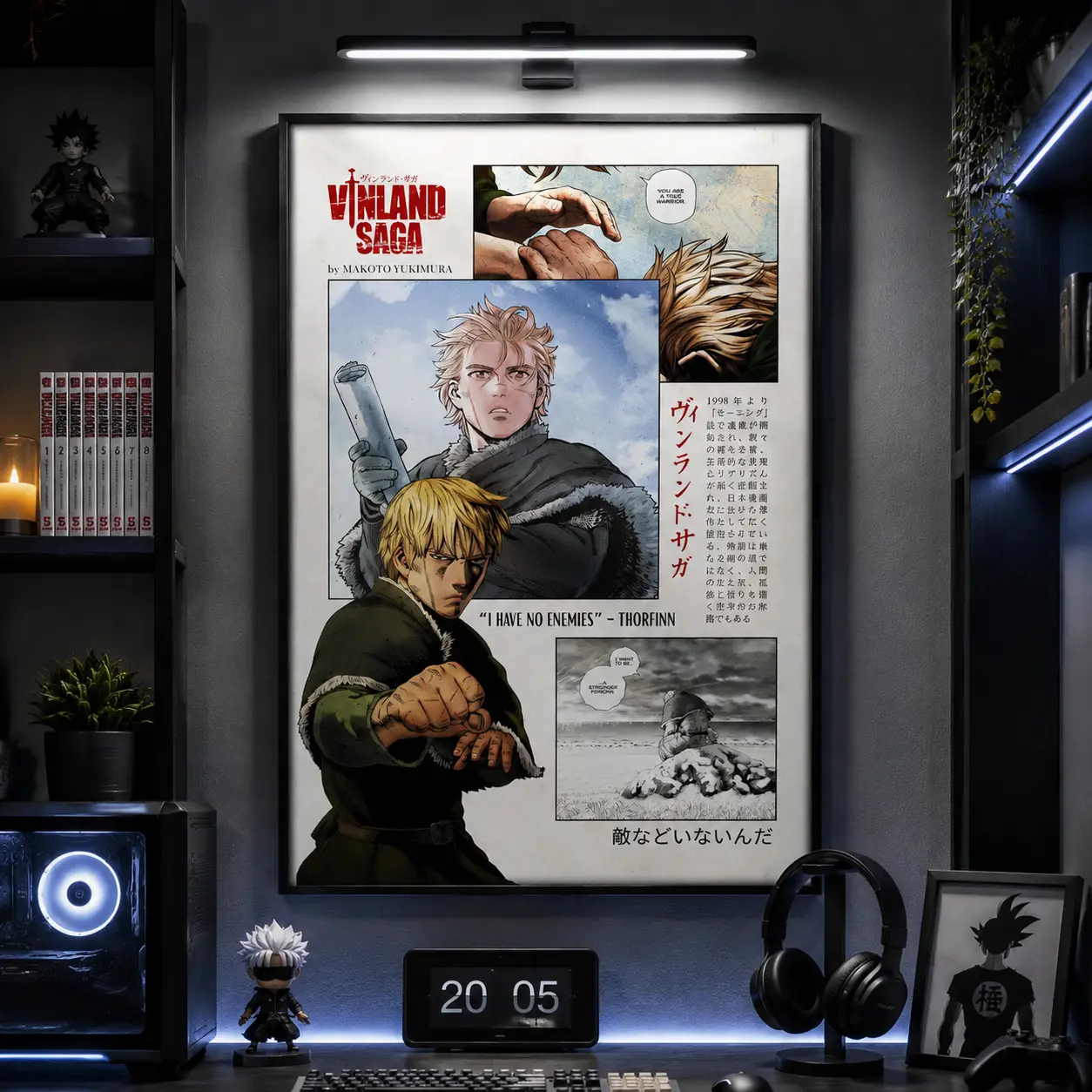 Vinland Saga Anime Poster |   Anime Poster |   Thorfinn Anime Manga Poster |   Japanese Wall Decor |   Anime Wall Print |   Christmas Gift Anime Poster Wall Art Print otaku room decor anime wall art canvas wall art print room decor gift fan gift