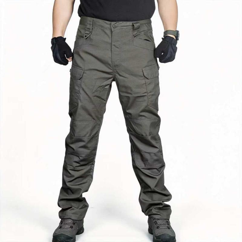 Men's Slim Fit Tactical Cargo Pants, Durable and Abrasion-Resistant Design with Multiple Pockets, Suitable for Outdoor Activities and Daily Wear (Machine Washable) camo sport smooth skin-friendly soft fabric suitable