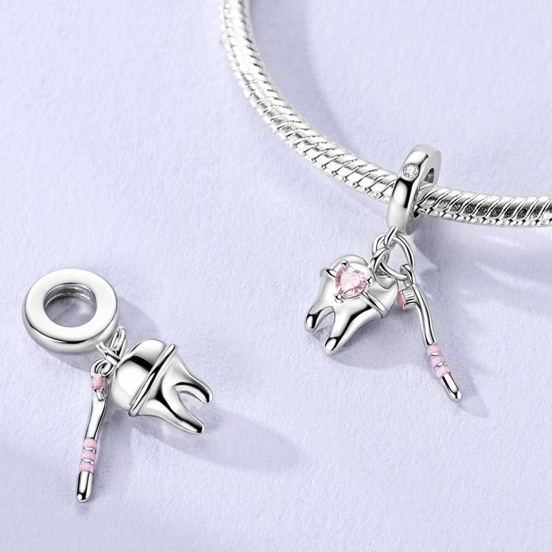 Pink series Charms Plata De Ley 925 Original Heart Pet Cat Dog Bow Handbag luggage Charm Beads Fits Bracelet DIY Jewelry Making Pink series Charms Plata De Ley 925 Original Heart Pet Cat Dog Bow Handbag luggage Charm Beads Fits Bracelet DIY Jewelry Making
