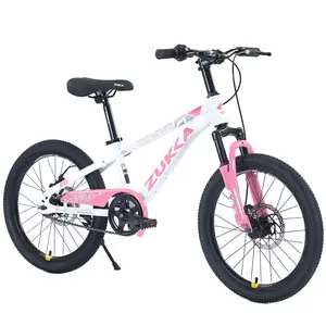 ZUKKA 20-Inch Mountain Bike (MTB) for 7-10 Year-Old Boys & Girls, All Seasons, 85% Assembled, Supports 220lbs, Fits 44-56 Inches Riders, Multiple Colors, Includes Tool Kits