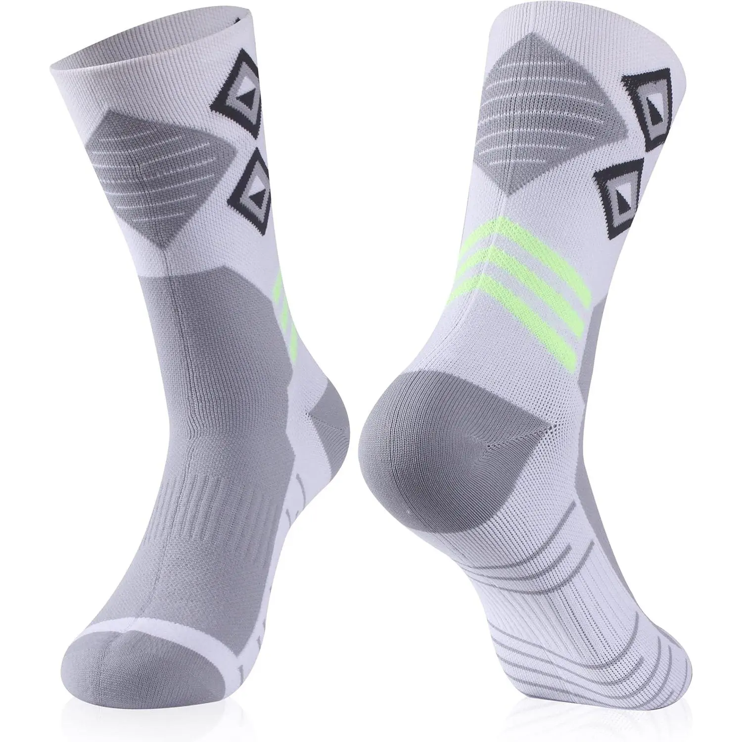 1 Pair-white&gray&fluorescent