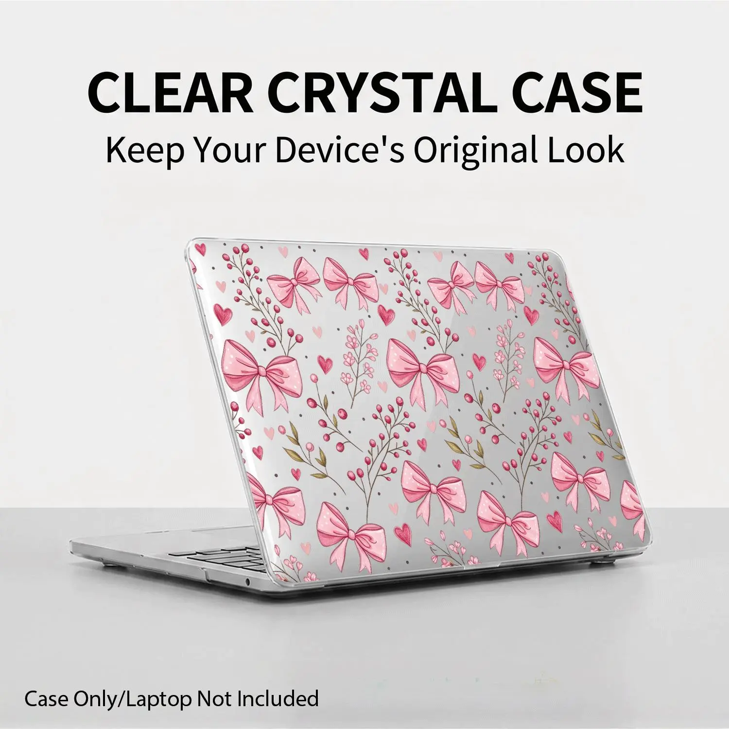 Clear Crystal Shockproof Case for MacBook/matebook,Full Transparent Hard PC Cover with Cooling Vents,Snug Fit Laptop Shell,compatible with 13 Neo/13.3 Air/13.3 Pro/13.6Air/14.2 Pro/15Air/16.2Pro/D16/14 Ultra