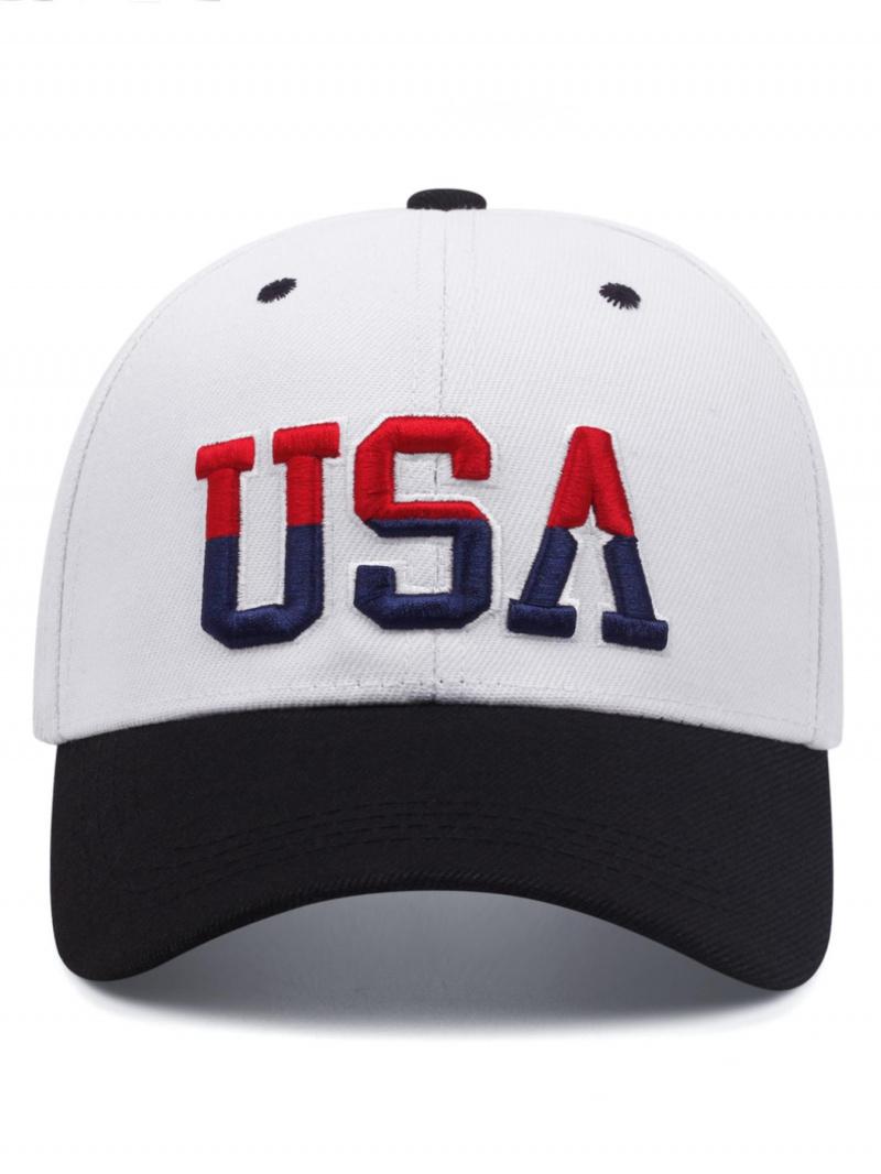 2026 New Fashion Trend American Flag Embroidered Street Skateboard Hat, Hip-Hop Hat, Outdoor Cycling Casual Sports Sun Hat, Daily Wear Decorative Baseball team victory Cap, Flat Brim Hat, Unisex adjustable unisex hat