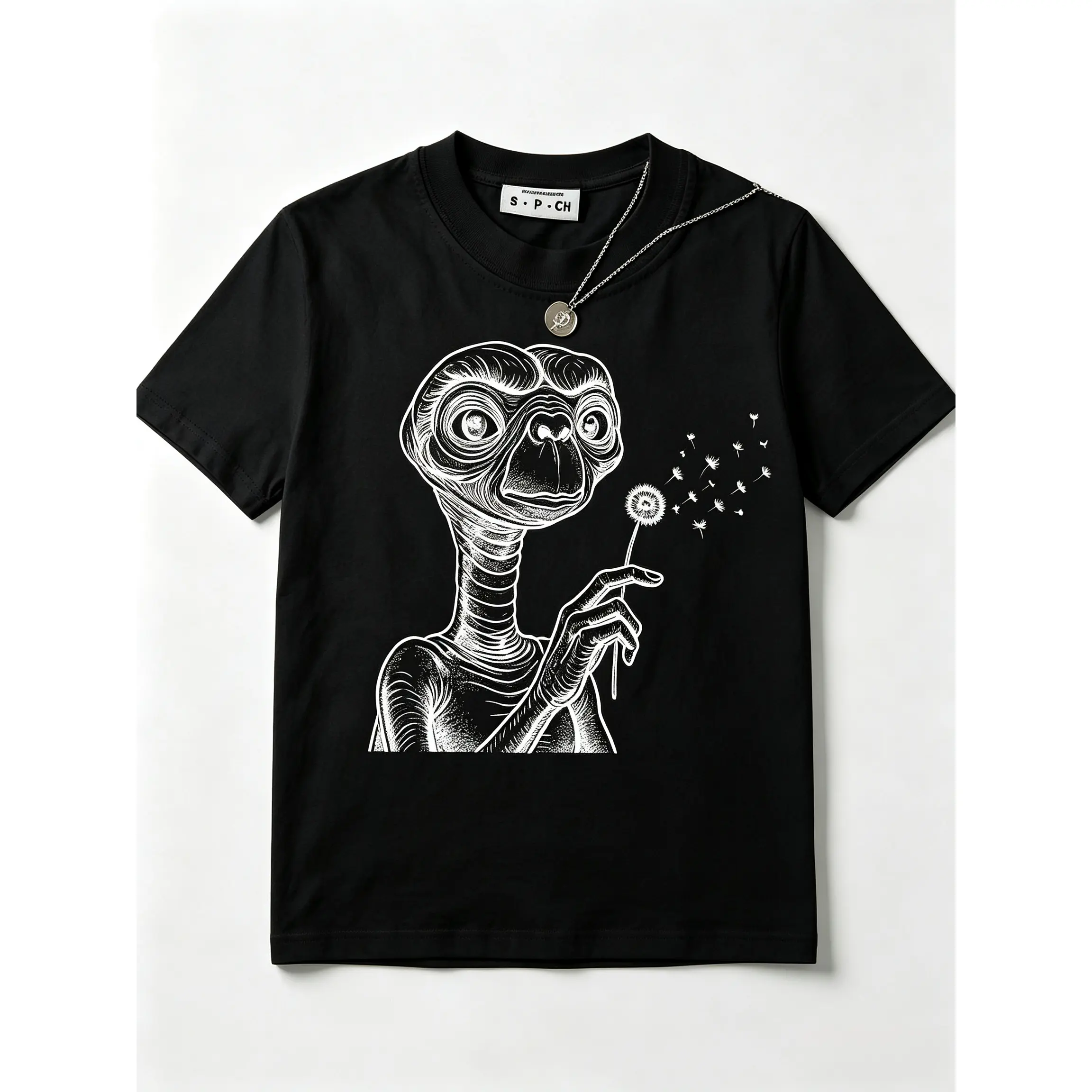 Comfort Colors Ultra Soft Round Neck Alien Graphic Tee - Funny Cryptid Shirt, Extraterrestrial Sci-Fi Gift for Area 51 Space Lovers (I Want to Believe Vibrant Print)
