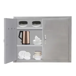 GARVEEBBQ Access Double Door Grill Doors in Brushed Stainless Steel - Outdoor Kitchen Access Panels Available in Sizes 24x17, 30.5x21, and 24x24 Inches