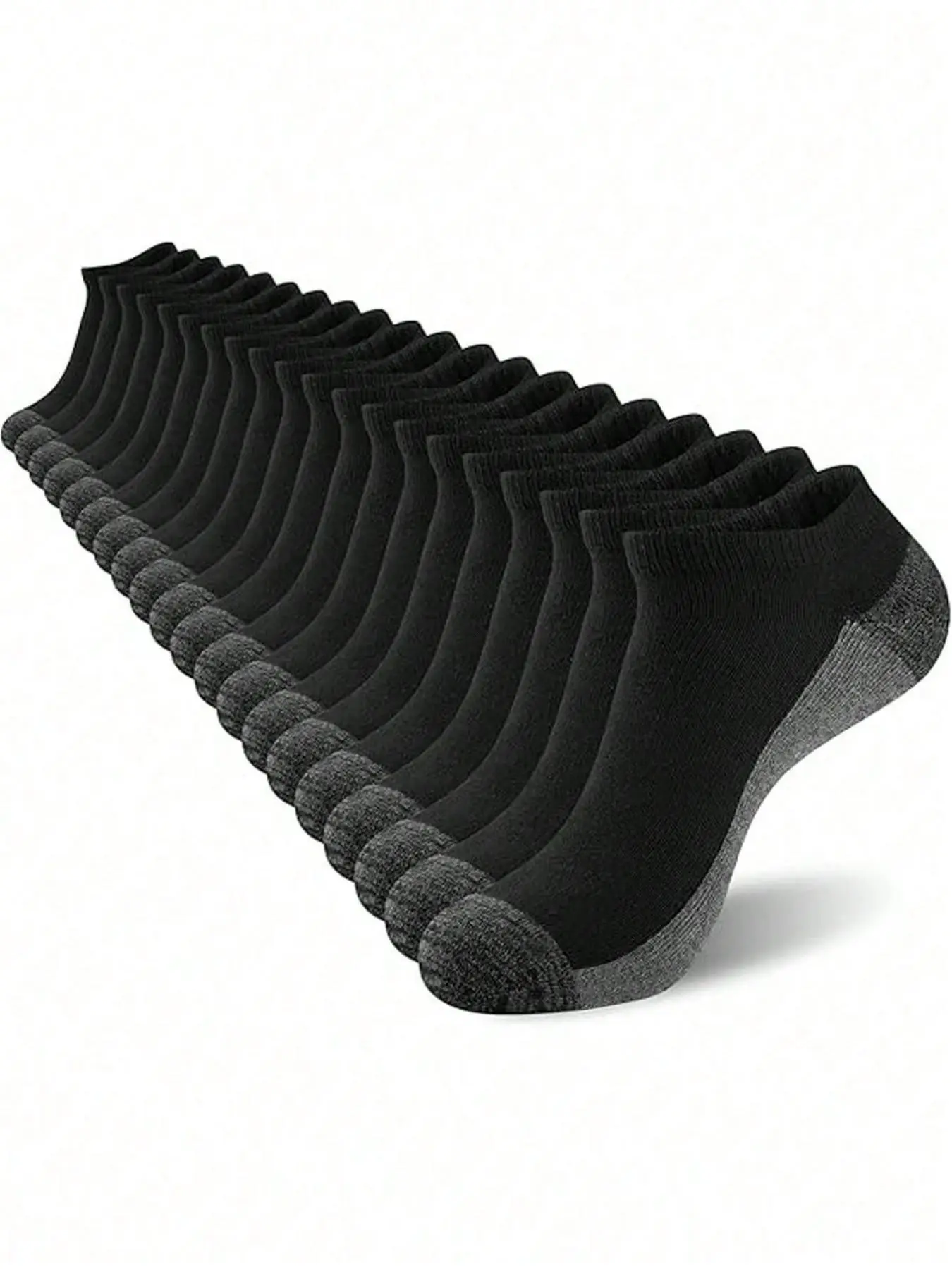 Men's Basketball Sport Socks, Professional Running & Cycling Socks, Sweat-Wicking, Low Top, Comfortable, All Seasons