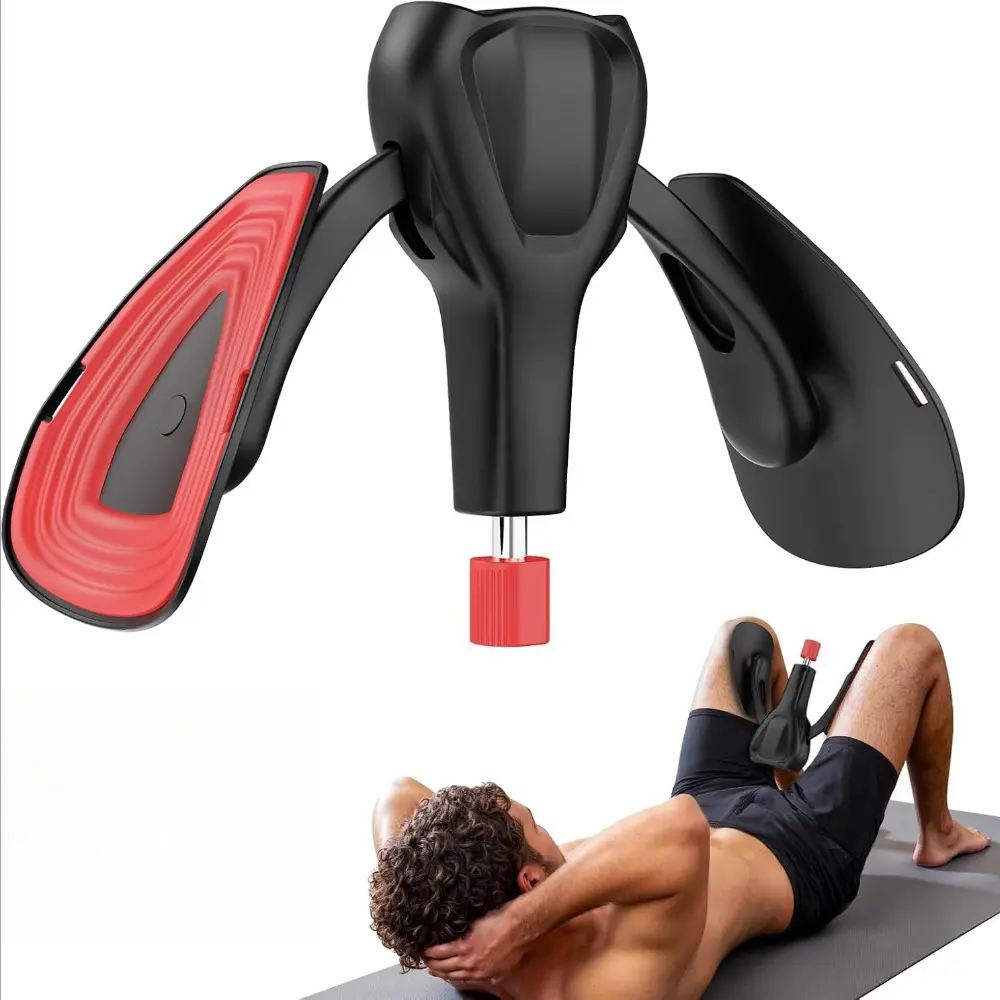 Adjustable Kegel Trainer, Portable Hip and Leg Muscle Training Tool, Unisex Leg and Inner Thigh Stretching Fitness Aid, Home Gym Equipment