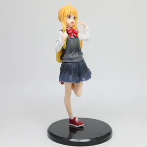 Lonely Rock Ito Hoshino Handheld Figure, Cute Anime Girl Model Toy, Desktop PC Case Decoration, Secondary Dimensional Collectible