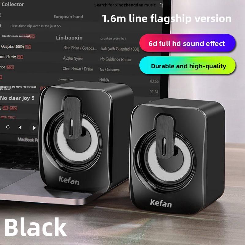 Wired USB Mini Speaker Powerful Bass Loud Volume for Desktop PC Laptop Home & Mobile Wired USB Mini Speaker Powerful Bass Loud Volume for Desktop PC Laptop Home & Mobile