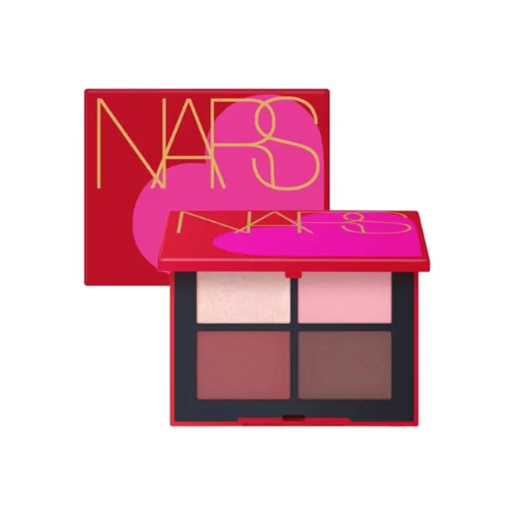 NARS Resonate Love Limited Edition 4 Colors Eyeshadow Palette Easy to blend