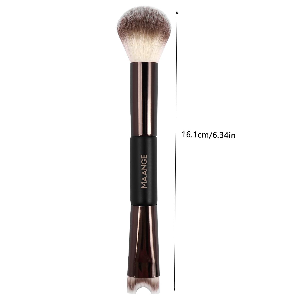 Dual Head Makeup Brush, Multifunctional Makeup Brush, 1 Count Blush Brush, Loose Powder Brush, Nose Shadow Brush, Highlighting Brush, Makeup Tools Gift for Women & Girl #TOP PICKS