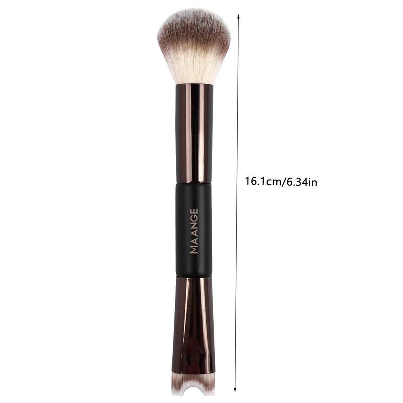 Dual Head Makeup Brush, Multifunctional Makeup Brush, 1 Count Blush Brush, Loose Powder Brush, Nose Shadow Brush, Highlighting Brush, Makeup Tools Gift for Women & Girl #TOP PICKS