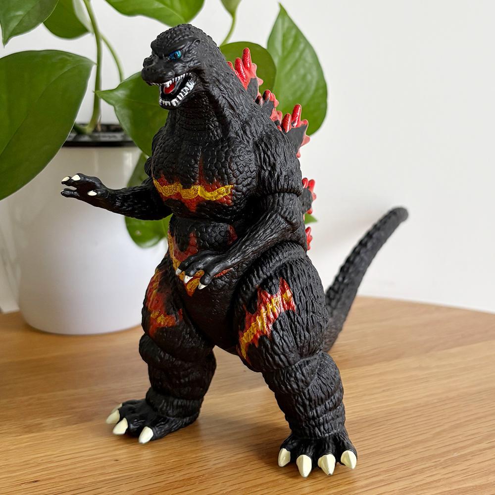 New Burning Godzilla Model Anime Figurine Dinosaur Action Figure Collectible Doll
