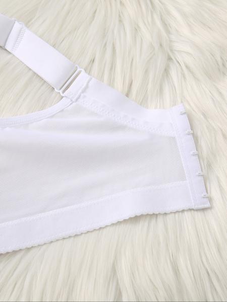 3Pce Plus Size Bras for Women Bra Supportive Underwire Bra Full Coverage Bra Push Up Lingerie Anti Sagging Bra Comfort Sexy Bra Simple Elegant Everyday Bra Halloween Clothes Sports Bras for women Back To School