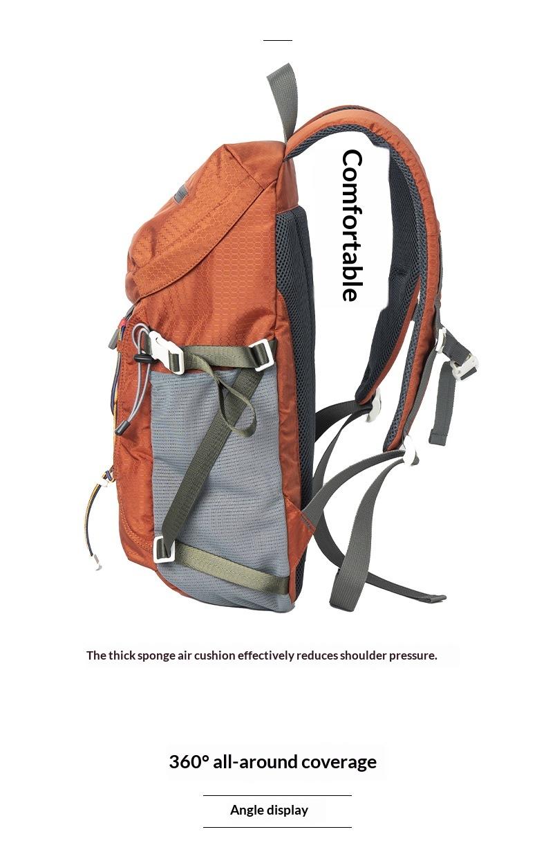 Lightweight outdoor hiking backpack, new casual trekking backpack for men and women, travel backpack, lightweight school bag, sports backpack