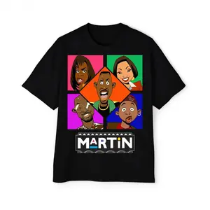[100% Cotton] Martin TV Show Cartoon Vintage T-shirt, Martin Unique Shirt, TV Series Shirt, Martin Payne Shirt, Martin Lawrence Shirt summerwins