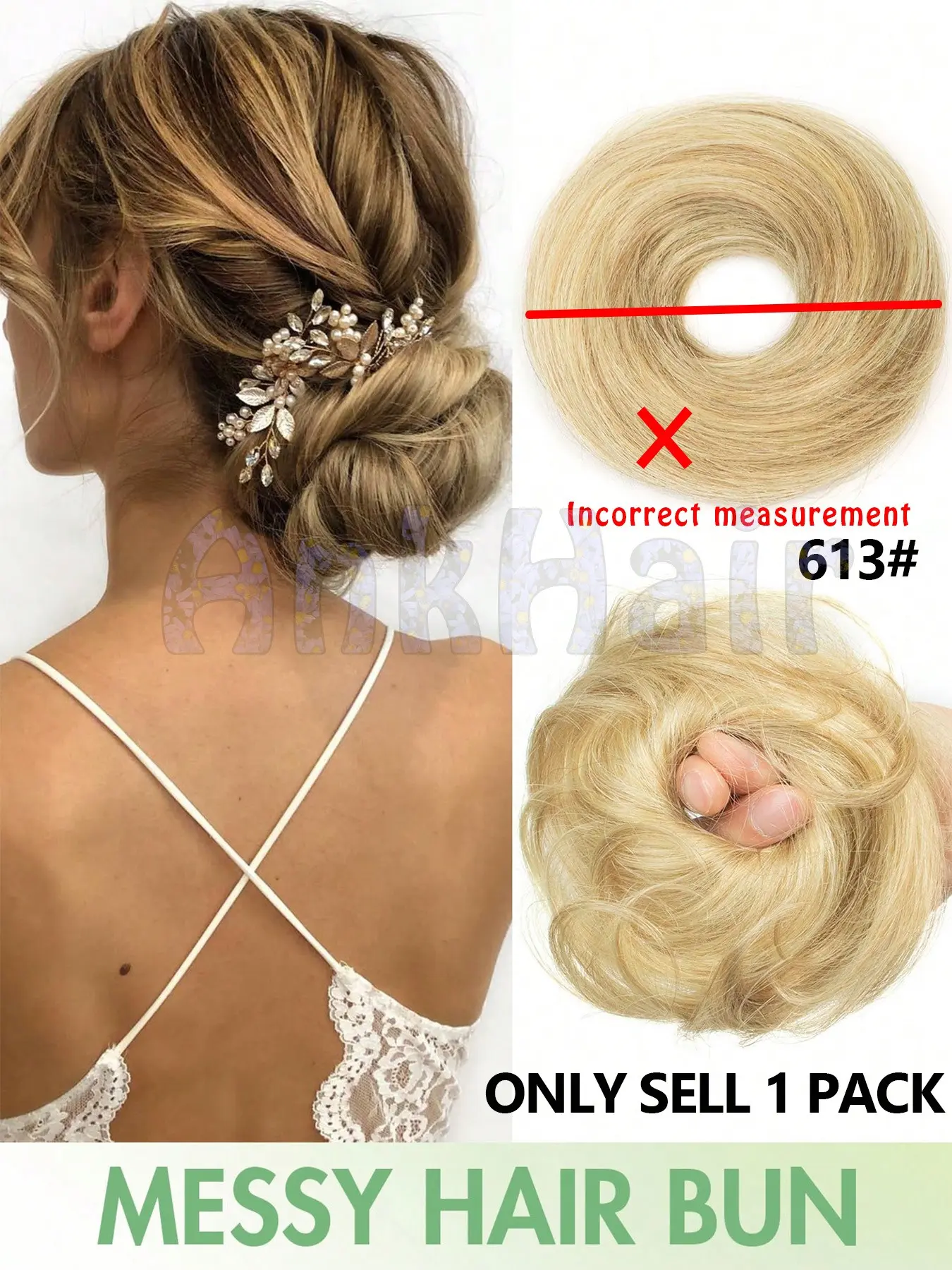 Real Human Hair Bun Scrunchie for Women, Hairpieces, Thick Updo Chignon Ponytail, Adds Volume, Natural Look, Secure Fit, Daily Use