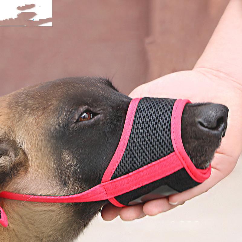 Stop Dog Eating Randomly!Breathable Muzzle for Large Labrador, Adjustable & Safe