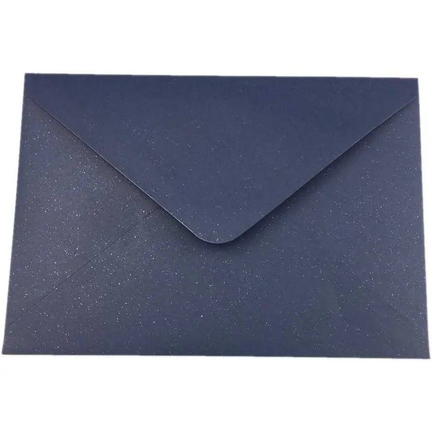 25 PCS Navy Blue A7 Envelopes, 5.35 x 7.7 Inches, Perfect for 5x7 Wedding Invitation Cards, Birthday Greeting RSVP Invite