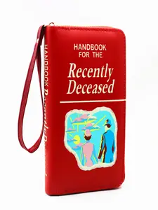 Fashion Handbook for the recently deceased tech Zipper wallet wristlet