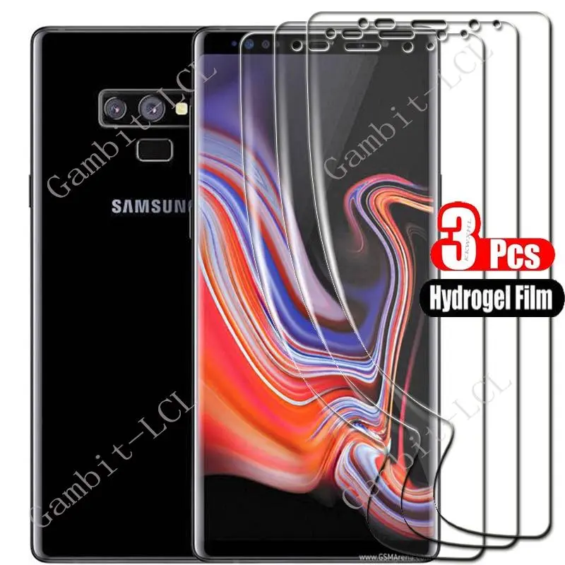 HD Soft Hydrogel Full Protection Screen Protector for Samsung Galaxy Note9 6.4" (SM-N960U, SM-N960F) Smartphone, Handheld Cellphone Devices, Accessories
