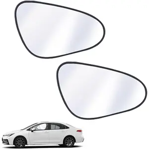 2 count  Window Shades, 18.7x14.17 Inch Window Sunshade Blocker, Glare Shield UV Side Protection Covers, Side Windows Screens Protection for Your , Foldable  Shades ()