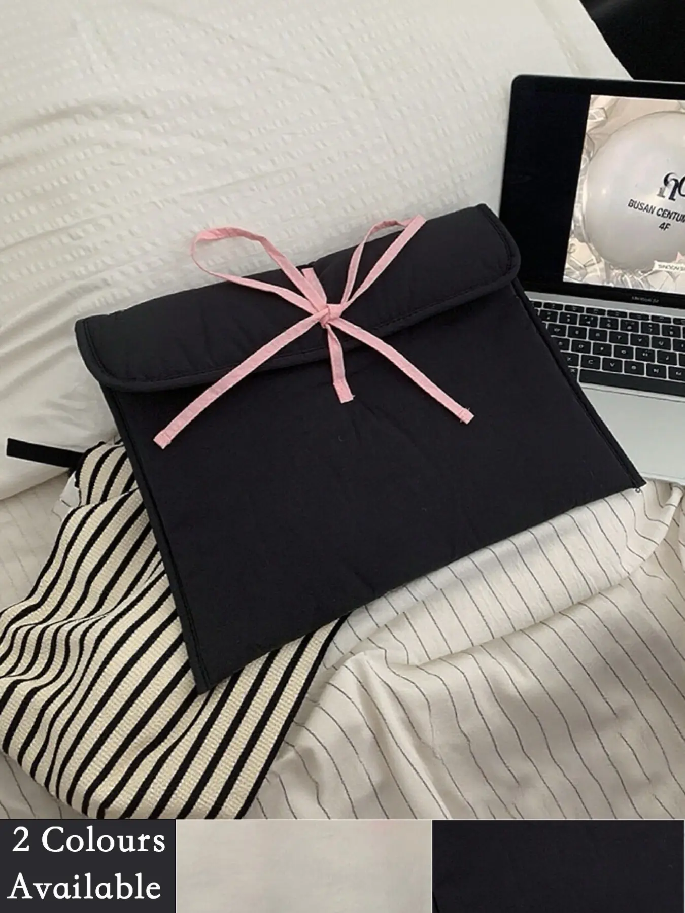 Ballet Style Girl Heart Bow Laptop Bag, Laptop Sleeve, Unique Design, Cute Tablet iPad 11 Inch Inner Tank Bag, Stylish & Functional Accessory, Computer Bags