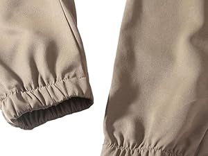 HUNGSON Men's Slim Fit Cargo Pants Slimming Drawstring Mid Waist Casual Trousers for Men Above Ankle Length with Slanted Pockets Versatile Lightweight Bottoms for Daily Wear All Seasons Functional Elastic Waistband for Everyday Wear